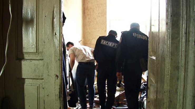 Взрыв гранаты в Ивано-Франковске. Фото: mvs.gov.ua