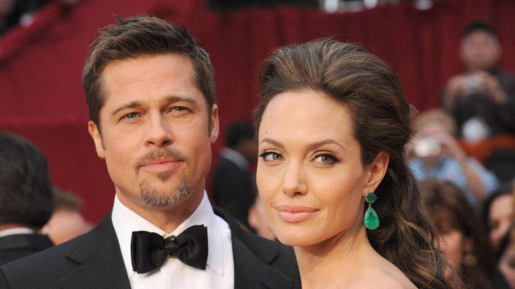 Бред Питт с супругой Анджелиной Джоли. Фото bestin.ua