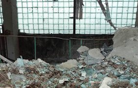Разрушенная ТЭЦ. Фото пресс-центр АТО