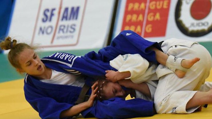 Украинка выборола золото. Фото: judoinfo.kiev.ua