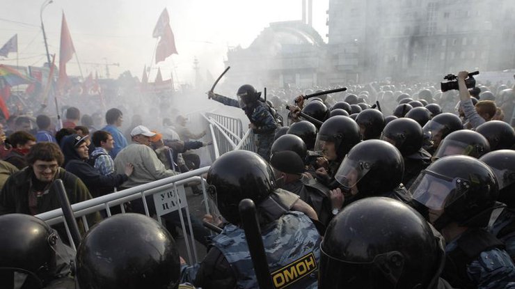 Россия готовится к протестам. Фото из архива