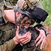 Животные скрашивают нашим солдатам быт на Донбассе (фото)