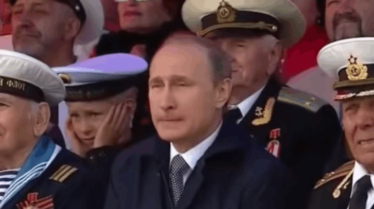 Путин расстроился из-за не взлетевшей ракеты
