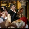 Порошенко с женой молятся за Украину во Владимирском соборе (фото)