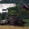 Под Донецком из танка обстреляли украинцев (видео)