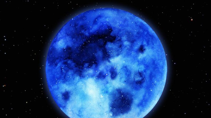 В пятницу над Землей засветится голубая Луна