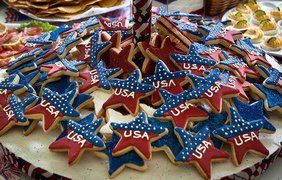 Печенье в честь Дня независимости США. Фото facebook/Ашот Арутюнян
