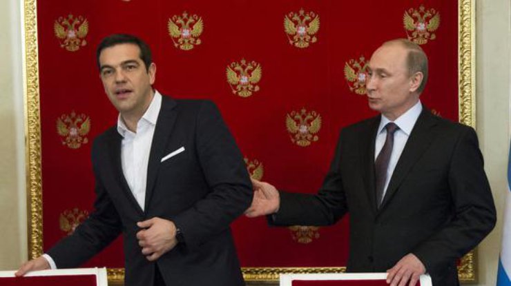 Путин пообещал поддержку Греции