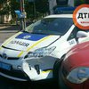 В Киеве автомобиль патрульной полиции попал в аварию (фото)
