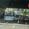 Автомобиль патрульной полиции попал в аварию с Mersedes (фото)