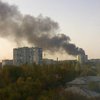В Донецке снова загорелся химзавод