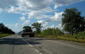 Танки были замечены между Придорожным и Новоановкой Луганской области. Фото andrei-bt