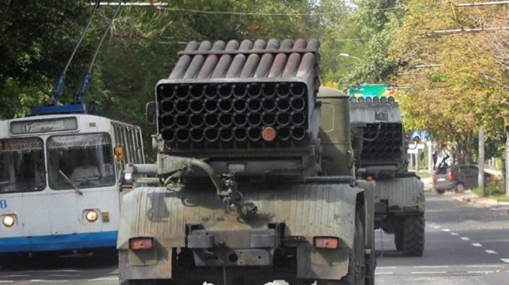 Боевики сами признались, что перебросили "Грады" в Донецк