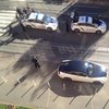 В Киеве пьяный водитель бросал в полицейских доллары (фото)