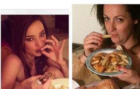 Комедиантка из Австралии высмеивает фото знаменитостей из Instagram. Instagram/celestebarber
