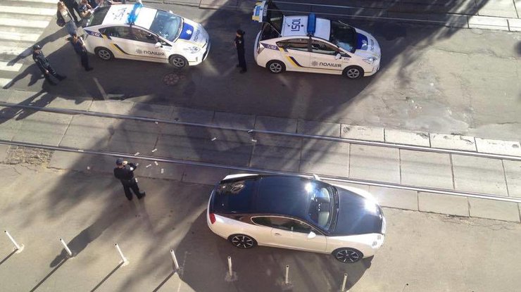 Полиция остановила водителя "Бентли". Фото Facebook Ольга Скотнікова