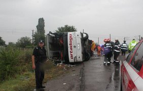 В результате аварии 3 человека погибло. Фото viata-libera.ro