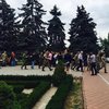 Участники АТО подрались с милицией в горсовете Ильичевска (фото)