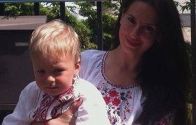 Яника Мерило похвасталась сыном в День независимости Украины