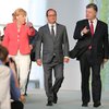 Порошенко, Олланд и Меркель готовы нажать на Путина