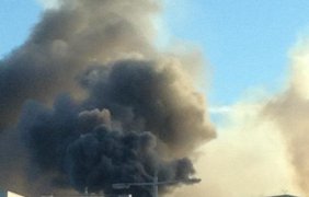 Пожар в аэропорту Дублина. Twitter