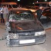 В Запорожье пьяный водитель сбил людей на остановке (фото)