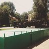 В центре Донецка боевики разместили танки и ПВО (видео)