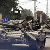 В центр Донецка въехала колонна военной техники (видео)