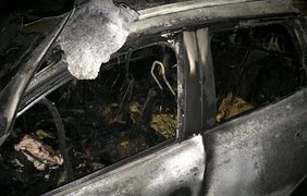 В Киеве сгорело несколько авто. Facebook/IgorShorop