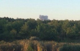 Взрыв в Донецке. Фото @666_mancer