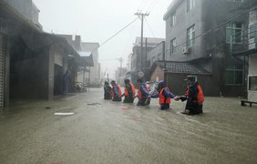 Тайфун "Соуделор" в Китае