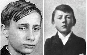Путин и Гитлер в школьные годы