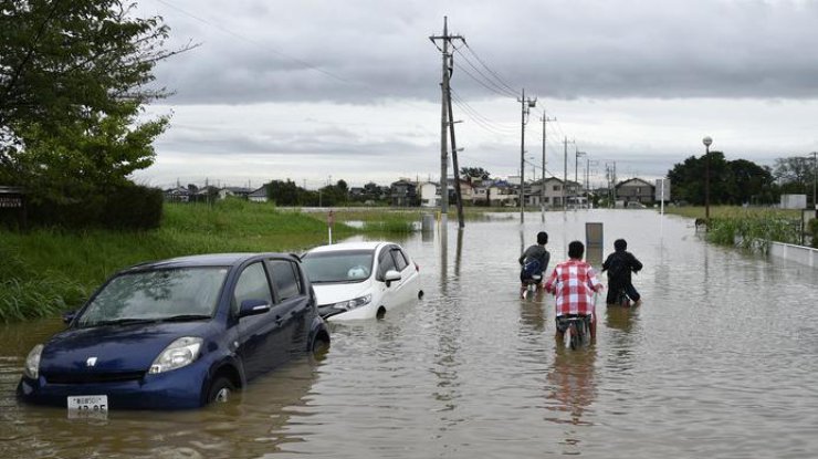 Япония утопает в воде