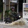 Из-за потопа в Японии мужчина утонул в водосточной трубе (фото)
