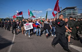 Митинги в Европе