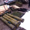 На Луганщине вскрыли гигантский схрон оружия (видео)