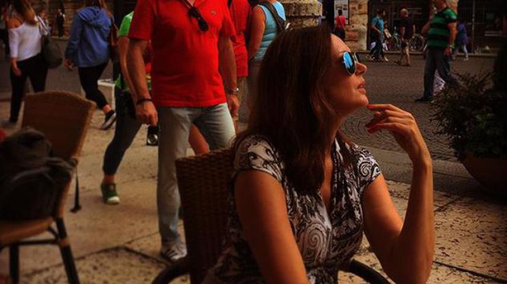 Ирина Безрукова отдыхает в Италии от развода