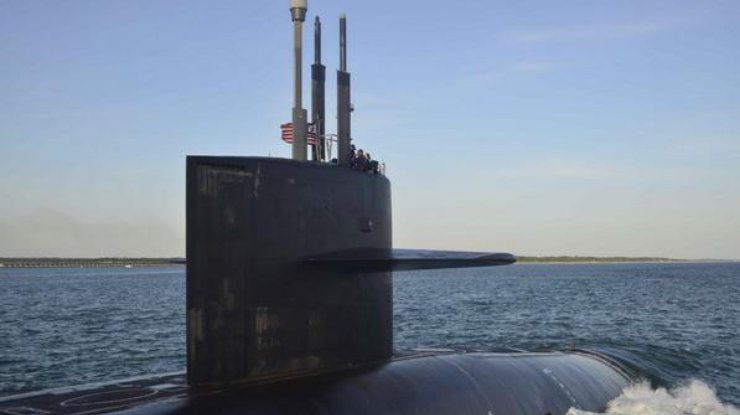 "Вайоминг" имеет на борту 24 баллистические ракеты с ядерными боеголовками.