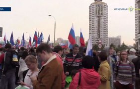 Митинг в Москве. Фото @EvgenyFeldman