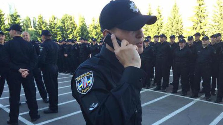 В рядах полиции увольнения. Фото facebook/artem.shevchenko
