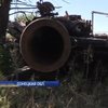 В селе Коминтерново дети играют в сгоревших танках (видео)