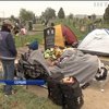 10 тысяч беженцев ночуют на кладбище в Сербии