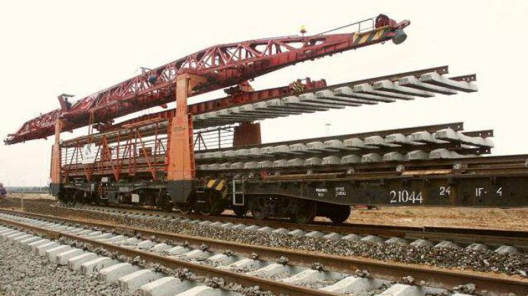 В России начали строительство второго участка железной дороги в обход Украины