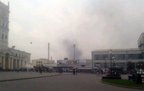 В Харькове всполыхнул пожар. Фото "Обьектив"