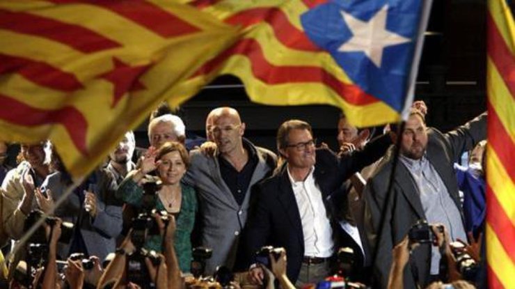Сторнники независимости Каталонии побеждают на выборах