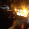 В Одессе иномарка протаранила машину полиции (фото)