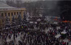 В новом сезоне "Секретных материалов" покажут кадры с Майдана. Кадр из трейлера Fox
