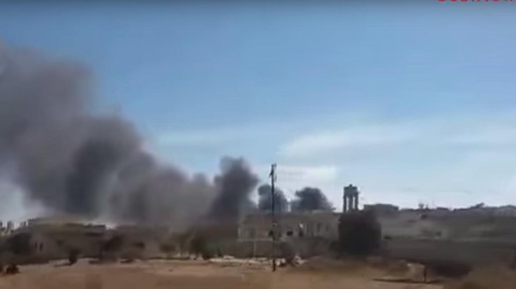 Российска авиация нанесле удар по трем провинциям Сирии