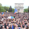 Кишинев восстал против власти: на площади митинг (фото, видео)