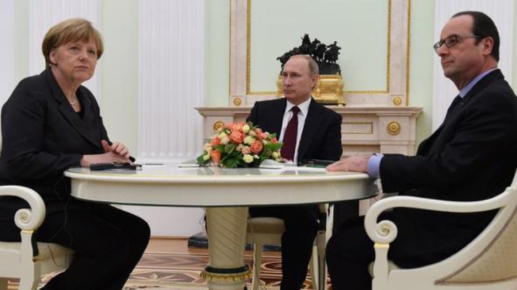 Олланд объяснил Путину условие отмены санкций
